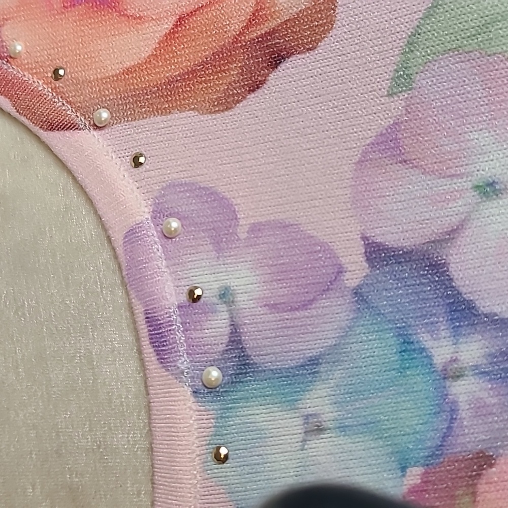 Alfred Dunner Floral Sweater NWT - Picture 3 of 13